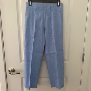 Club Monaco Light Blue Linen Blend Trouser Pants 00
